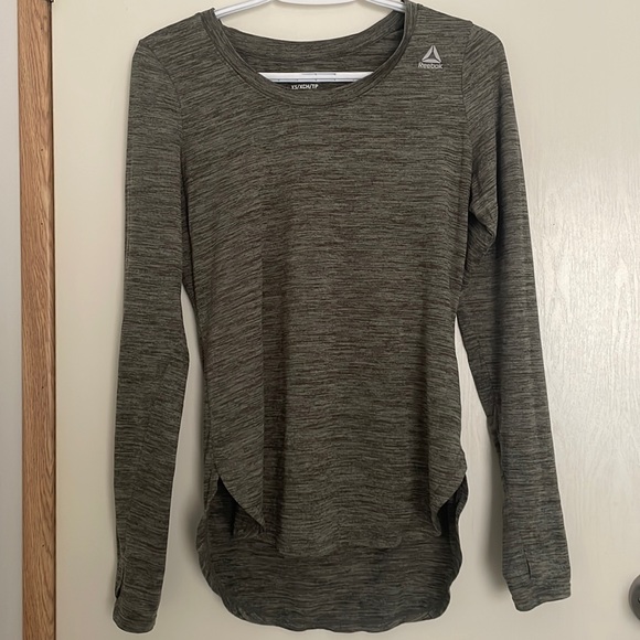 Reebok Long Sleeve Workout Top - Picture 1 of 3